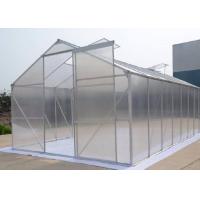 Buy cheap 6mm Hollow One Stop Gardens Greenhouse , Transparent PC Sheet Greenhouse product