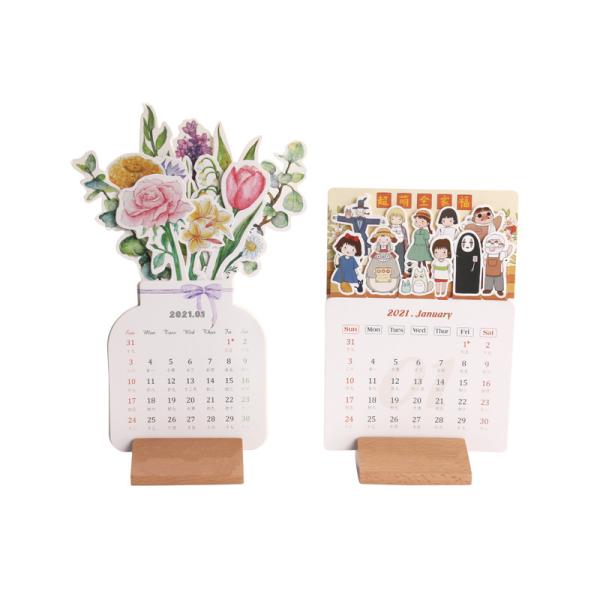 Buy cheap Wooden Blocks Calendar Business Card Base Wooden Craft Decoration for Home Office Desk (Natural Wood Calendar) from wholesalers