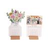 Buy cheap Wooden Blocks Calendar Business Card Base Wooden Craft Decoration for Home Office Desk (Natural Wood Calendar) from wholesalers
