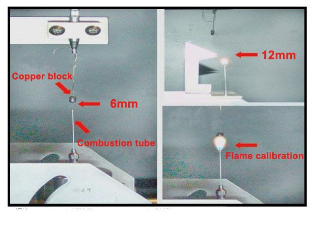 Electrical Control Needle - Flame Test Equipment For Flammability Testing Button Operation Air Vent 0