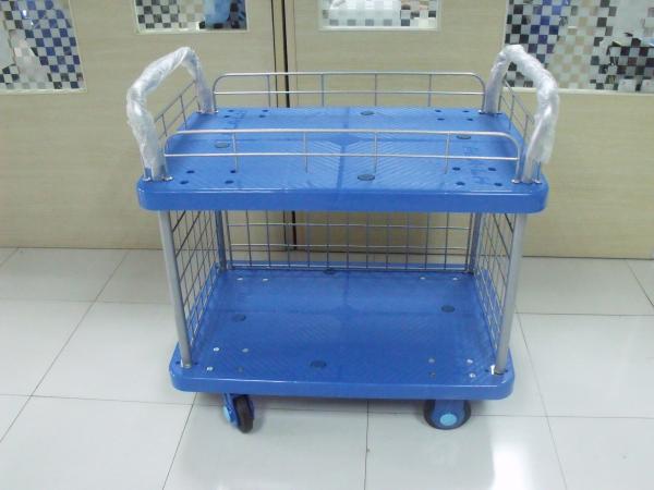 Buy cheap AS4084 Warehouse Storage Racks Four Wheels Steel Handle Platform Hand Truck from wholesalers