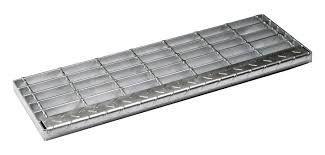 Buy cheap DIY ASTM A1011 Bar Grating Treads Easy Spiral Fixation Or Welding Fixation Installation from wholesalers