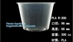 Biodegradable CPLA hot sale plastic cup lid manufacturers,100% Compostable CPLA