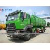 Buy cheap 8x4 SINOTRUK HOHAN 19m3 Heavy Duty Sewage Suction Truck from wholesalers