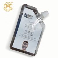 Buy cheap Leakproof 50g 100g Cosmetic Packaging Bag 3 Side Seal Flat Pouch Facial Cleanser product