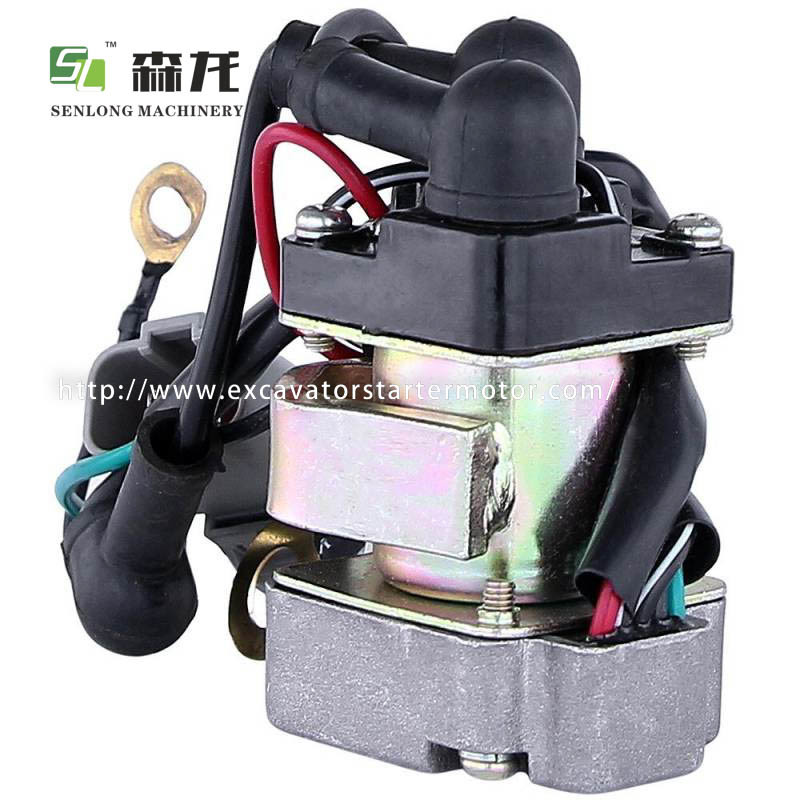24V Excavator Starter Motor For Relay KD0-25000-7280 0-25000-7280 PC300 PC200 6D95 4D95