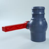Buy cheap PVC Agricultural Ball Valves Eco Friendly Double Union Ball Valve product