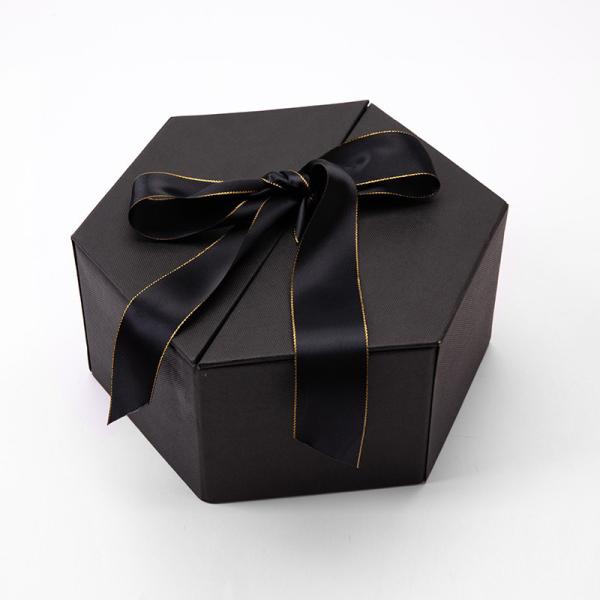 Buy cheap Hexagon Cardboard Magnetic Box Rigid Double Door Gift Box For Beverages from wholesalers