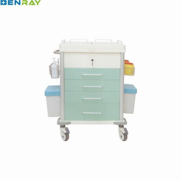 Buy cheap Steel Emergency Medical Storage Trolley 645 X 470 X 955mm from wholesalers