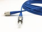 Stainless Steel Armored Fiber Optic Patch Cable FC-FC Simplex 3.0mm Crush