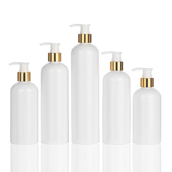 Buy cheap OEM Cosmetic Lotion Bottle , Reusable Gold Pump Bottle For Thick Cream from wholesalers