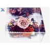 Buy cheap Light Weight Mirror Acrylic Flower Box For Dry Fresh Flowers Non Flammable from wholesalers
