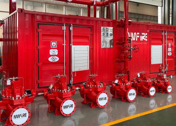 Buy cheap UL / FM Horizontal Split Case Pump Assembly Skid Mounted Fire Pump Package from wholesalers