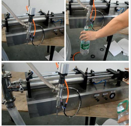 Buy cheap Energy Saving Semi Automatic Bottling Machine / Semi Automatic Bottle Filler from wholesalers