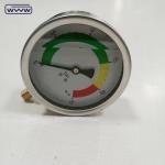 CE Approval EN837-1 Glycerine Oil Filling Hydraulic 0-25 Bar G1/4" Oil Filled