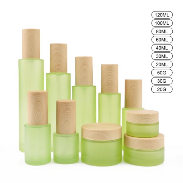 Buy cheap 50g White 18mm Glass Cosmetic Bottles 20ml 18/400 Face Cream Jars from wholesalers
