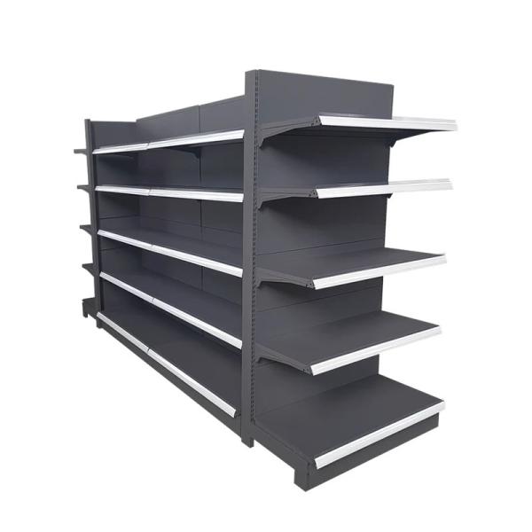 Buy cheap Factory Wholesale Commercial Super Shelves Supermarket Metallic Rack Customizable from wholesalers