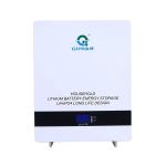 Deep Cycle Residential Solar Battery Storage , Indoor Lithium Battery Wall Mount