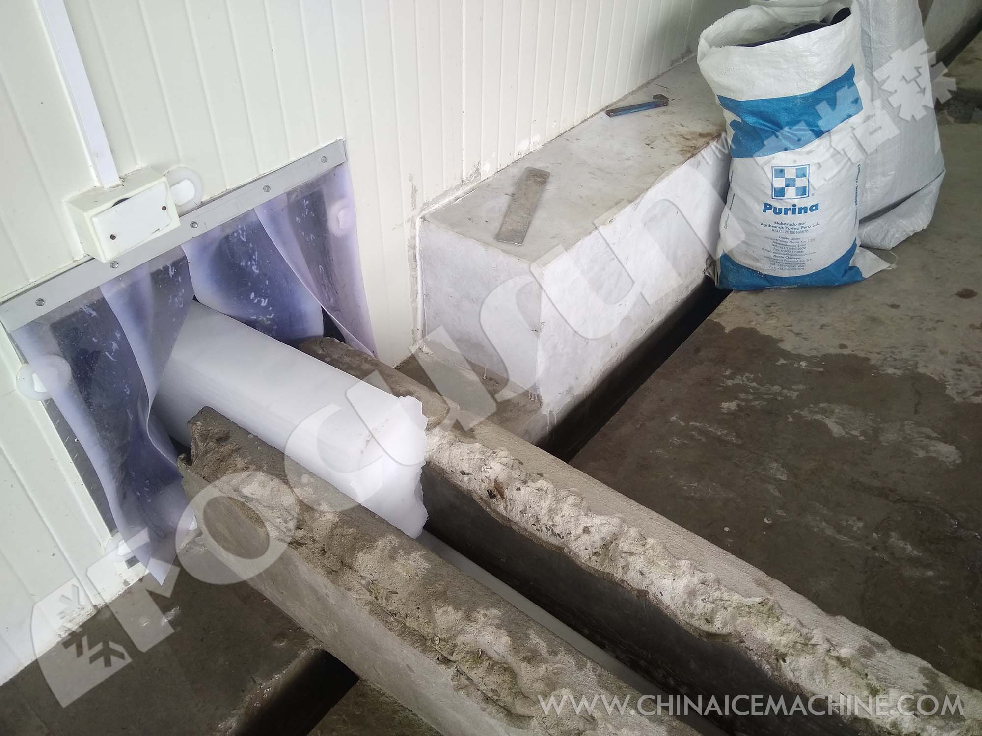 10ton Ice Storage Capacity Mobile Containerized Block Ice Maker Machine for Fishery