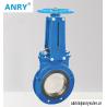 Buy cheap DN600 4Bar Gum Rubber WCB Bi Directional Knife Gate Valve from wholesalers