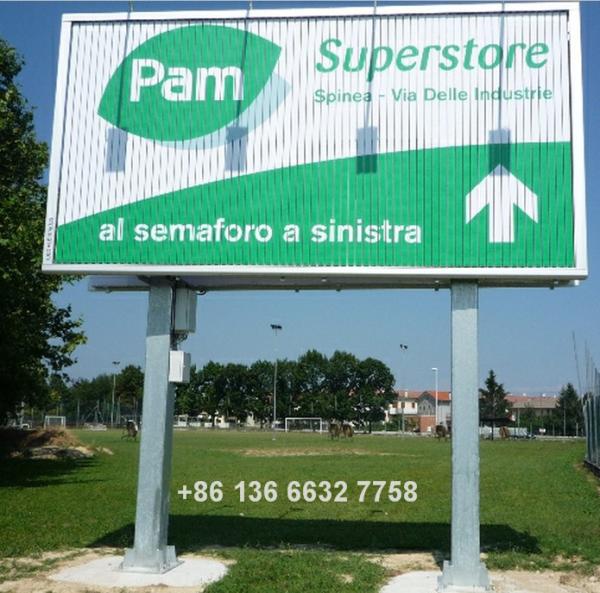 Buy cheap outdoor target advertising three sided aluminium trivision billboard from wholesalers