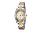 Sapphire Crystal Ladies Quartz Wristwatches Stainless Steel Solid Bracelet
