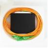 Buy cheap ABS Box PVC G657A1 2.0mm SC/APC Connector Fibre Optic Splitter Box from wholesalers