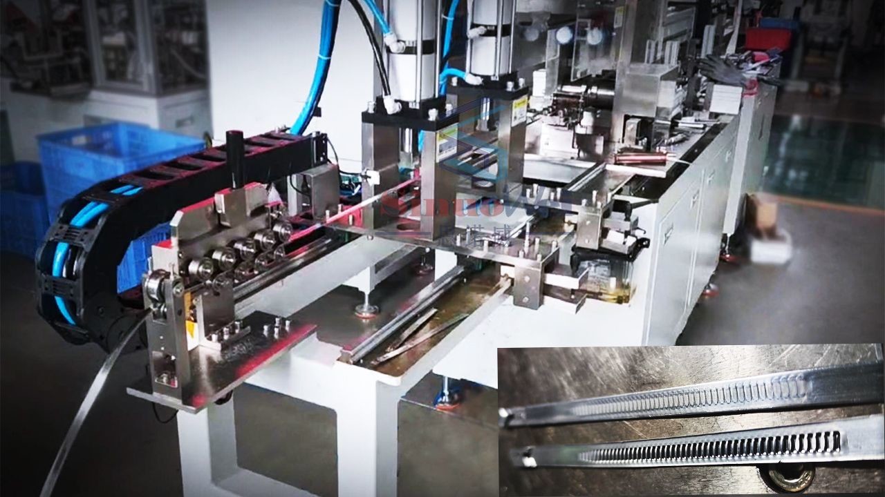 Make Hose Clamp Band Tooth / Gear Machine