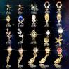 Buy cheap Hot NEW Wholesale Alloy Jewelry 3D Nail Art Jewelry Nail rhinestones Sticker Supplier Number ML2783-2802 from wholesalers