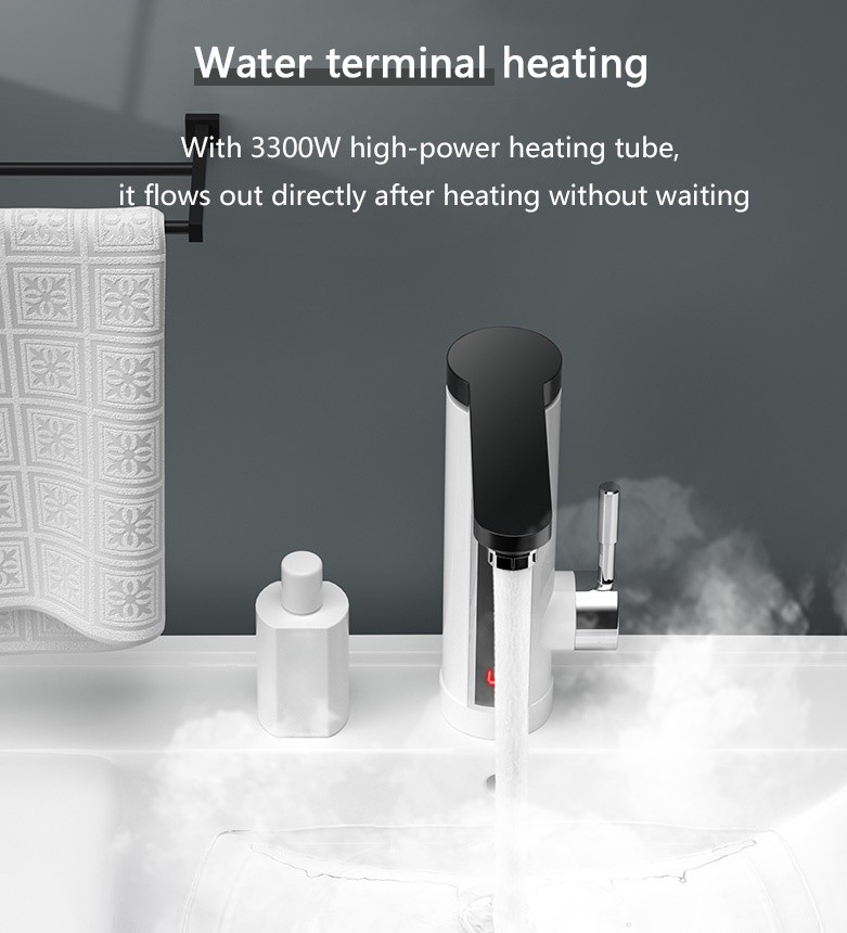 3-5s Automatic Kitchen Instant Hot Water Tap ABS High Temperature Resistance