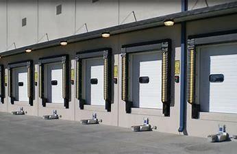 Buy cheap Fireproof Loading Dock Shelters Polyester Fabric Automatic With Remote Controlled from wholesalers