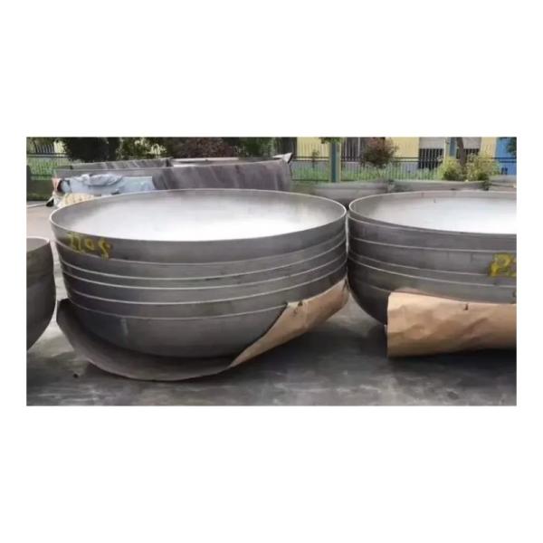 Buy cheap 1400mm Diameter Stainless Steel Dished Forming Heads for Pressure Vessel Manufacturing from wholesalers