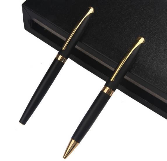 Buy cheap business gifts metal twin pen set roller pen and ball pen set from wholesalers