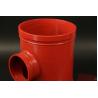Buy cheap Military Ship Piping System Grooved Tee Fittings 362 PSI End Pressure Rating from wholesalers
