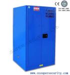 Blue Corrosive Resistance Indoor Storage Cabinets For Hydrochloric Acid 60