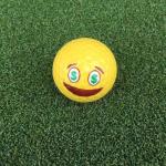logo golf ball , emoji ball , smile golf ball , gift golf ball , cute golf ball
