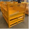 Buy cheap Foldable Steel Stillage Pallet Cage Custom Color Powder Coated Galvanized 1200mm Height from wholesalers
