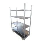 Dutch Plant Trolley Danish Trolley Cc Roll Container Danish Cart Flower Shipping