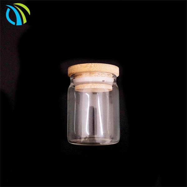 Buy cheap Glass 33oz 6.6'' Round Bamboo Lid Storage Containers For Kitchen ODM from wholesalers