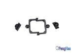Disposable Dental Lab Articulators Plastic Material Black Color CE ISO Approval