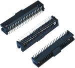 2.54MM Pitch Female Pin Headers Connector , 40 Pin Header DIP Dual 90 Degree For