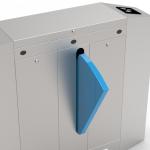 Outdoor Retractable Flap Barrier Turnstile Stainless Steel 40 Persons / Min