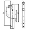 Buy cheap Iron / Zinc Alloy Mortise Lock Body Union Mortise Lock Set Simple Style from wholesalers