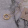 Buy cheap Classic Love Necklace with 3 Diamonds in 18K Yellow Gold iconic Symbol of Love Jewelry from wholesalers