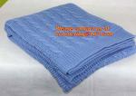 Colourful Knitted Blanket Wholesale China Factory Blanket Spain
