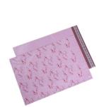 Custom poly colored mail bag printed color postal shipping bags pe self adhesive