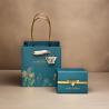 Buy cheap Custom Boutique Jewellery Paper Gift Bags White Black Brown Green With Handles from wholesalers