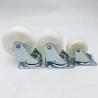 Buy cheap 360 Degree 3 Inch White PP Wheel Furniture Cabinets Caster from wholesalers