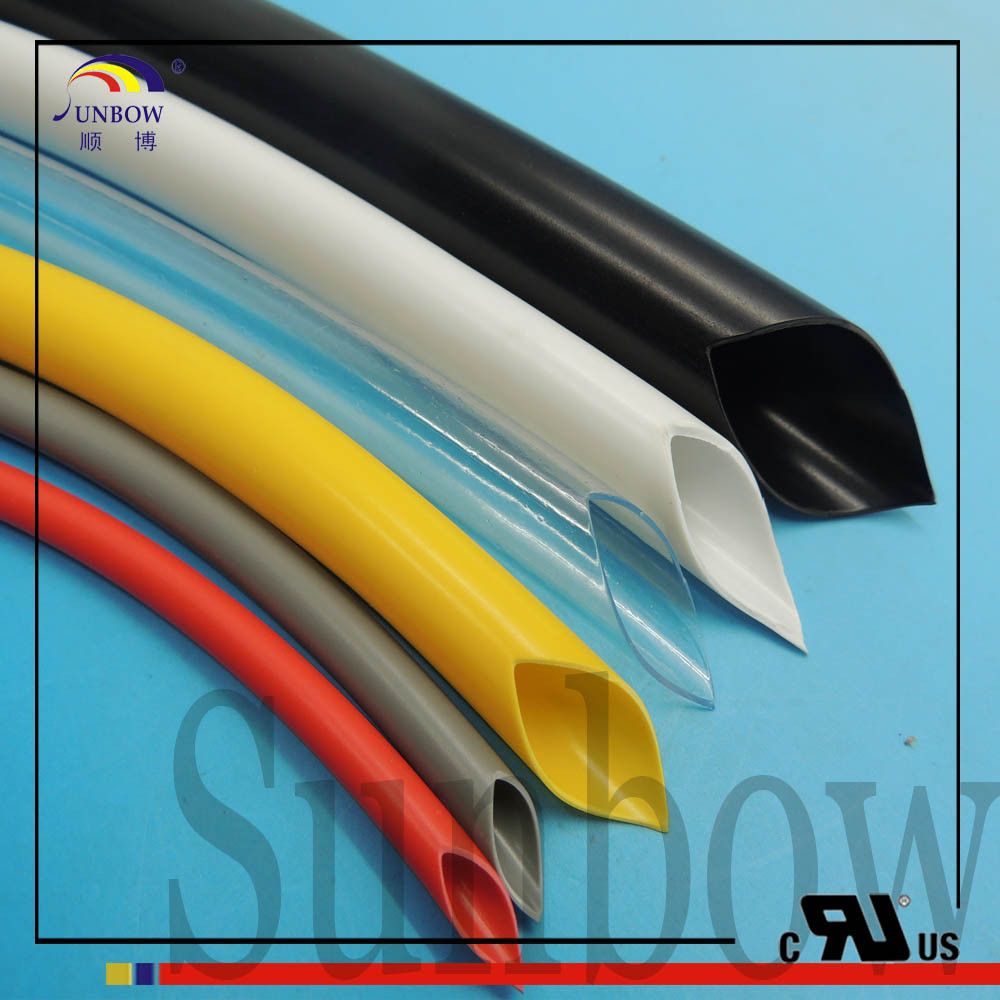 Flame retardant clear soft PVC tube for wire harness 600V
