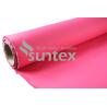 Buy cheap Heat Insulation Silicone Rubber Coated Fiberglass Fabric Flame Resistant Material from wholesalers